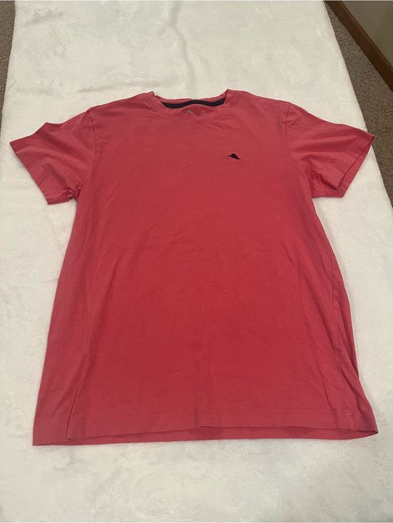 Tommy Bahama Other - Tommy Bahama Men's Short Sleeve Cotton Spandex Tee - Size Small Coral Pink